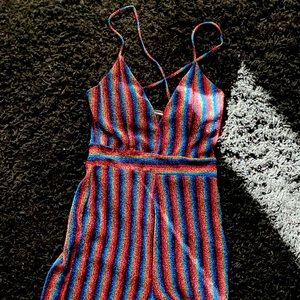 Multi colored jumpsuit